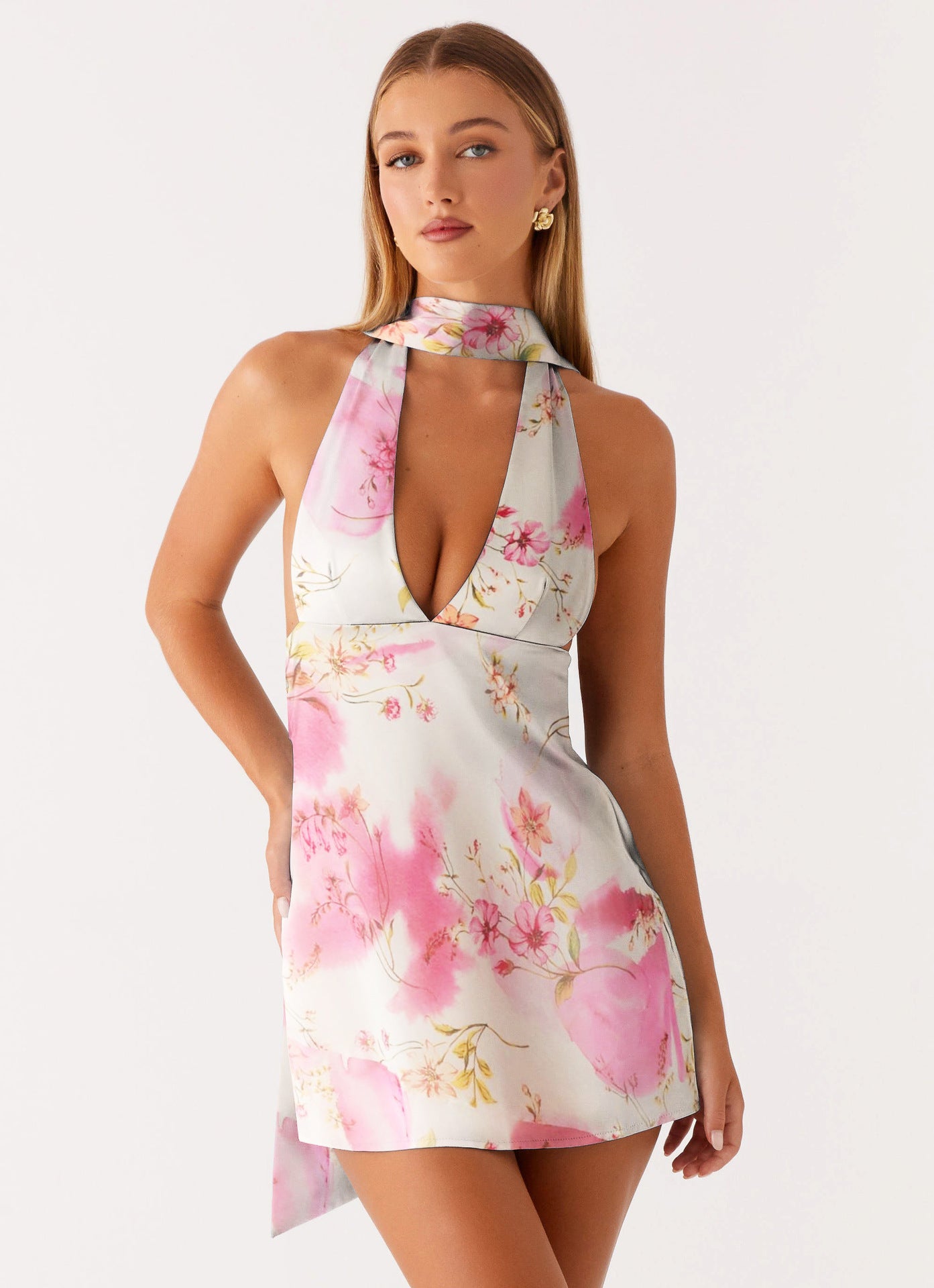 Casual Days Strapless V-neck Dress