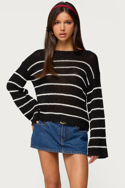 Nydia Casual Everyday Long Sleeve Pullover