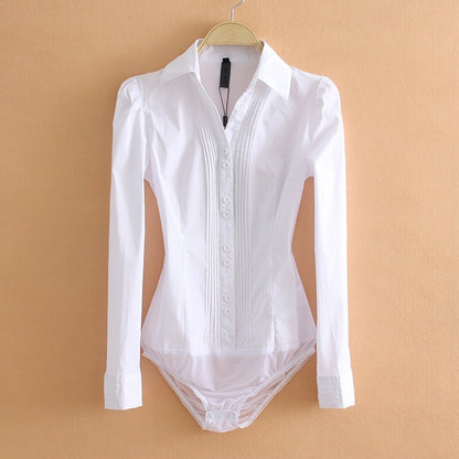 Business Collar Long-Sleeved Shirt