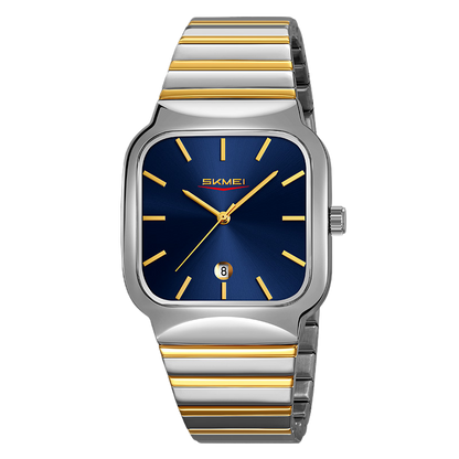 Square-shaped men's and women's watches