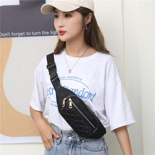 Ladies Multifunctional Nylon Waist Bag
