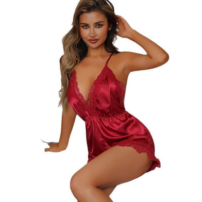 Lightweight Ice Silk Pajamas