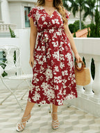 Floral Resort Wear Dress