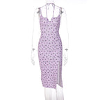 Valeria floral flared dress