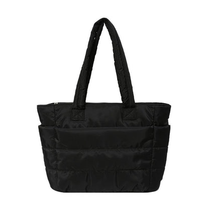 Simple tote bag for ladies with large capacity
