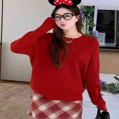 Geena Twist Knit Sweater