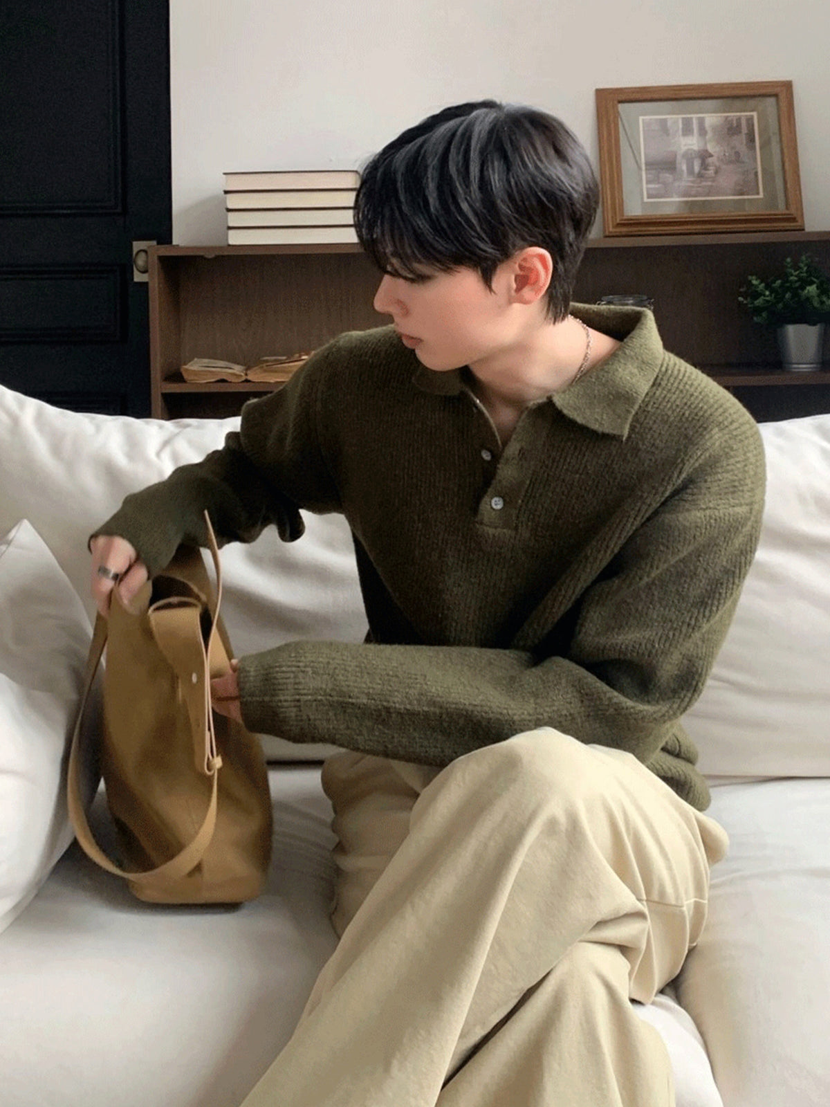 Mens Knit Sweater