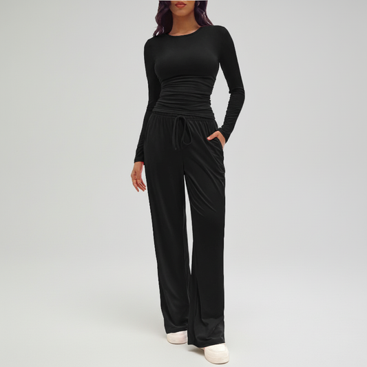 Cassy Ultra-Soft Wide-Leg Set