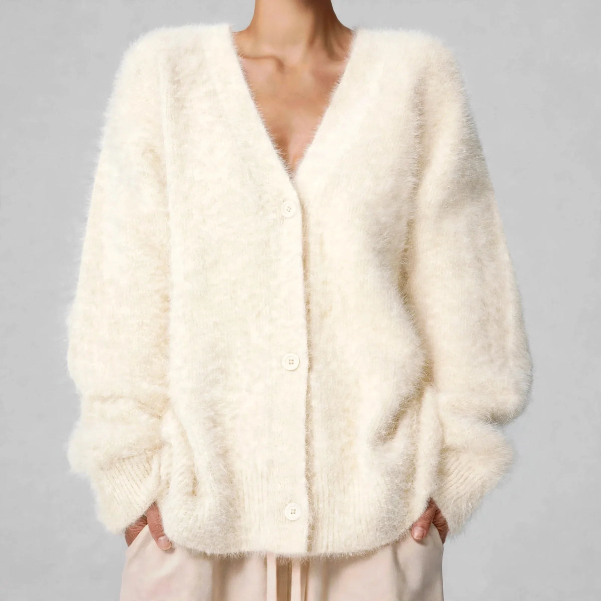 Lucy Mohair Knit Cardigan