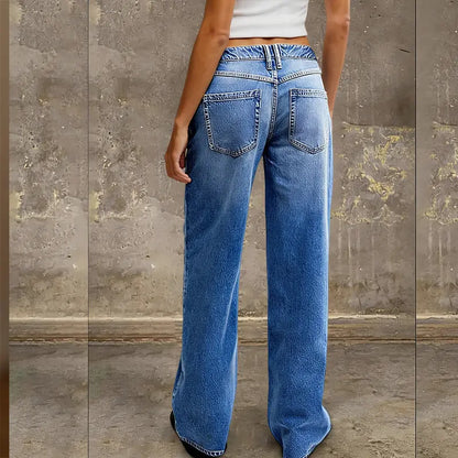 Effortlessly Chic Wide-Leg Jeans