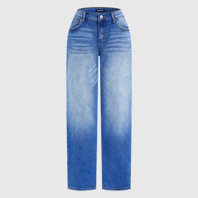 Effortlessly Chic Wide-Leg Jeans