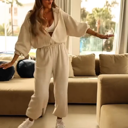 Comfortable Casual Hooded Jumpsuit