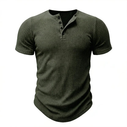 Kyle - Men's Ultra Comfortable Henley Shirt