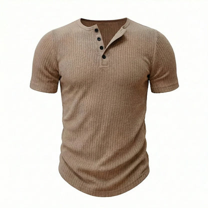 Kyle - Men's Ultra Comfortable Henley Shirt