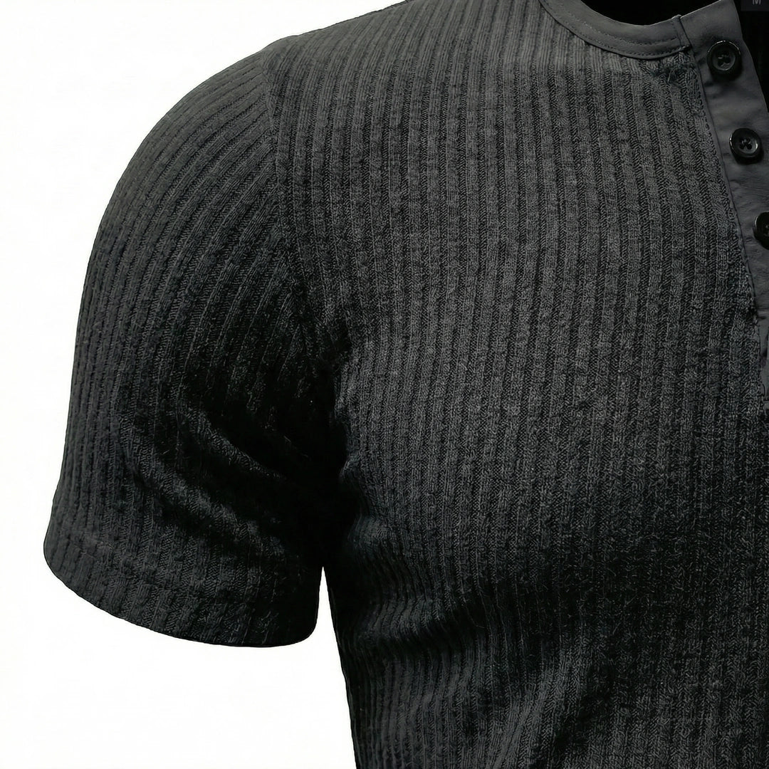Kyle - Men's Ultra Comfortable Henley Shirt