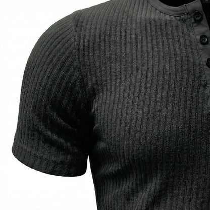 Kyle - Men's Ultra Comfortable Henley Shirt
