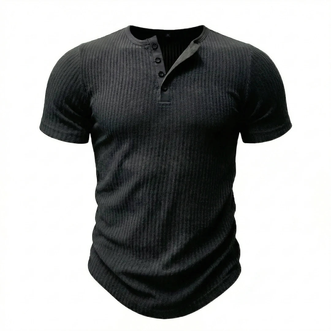 Kyle - Men's Ultra Comfortable Henley Shirt