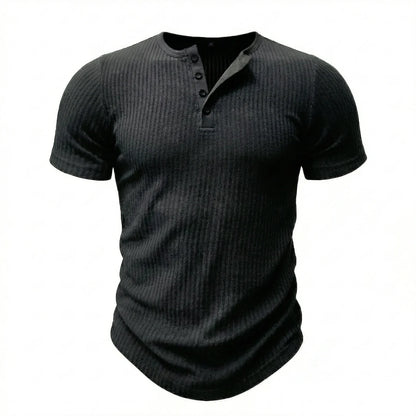 Kyle - Men's Ultra Comfortable Henley Shirt