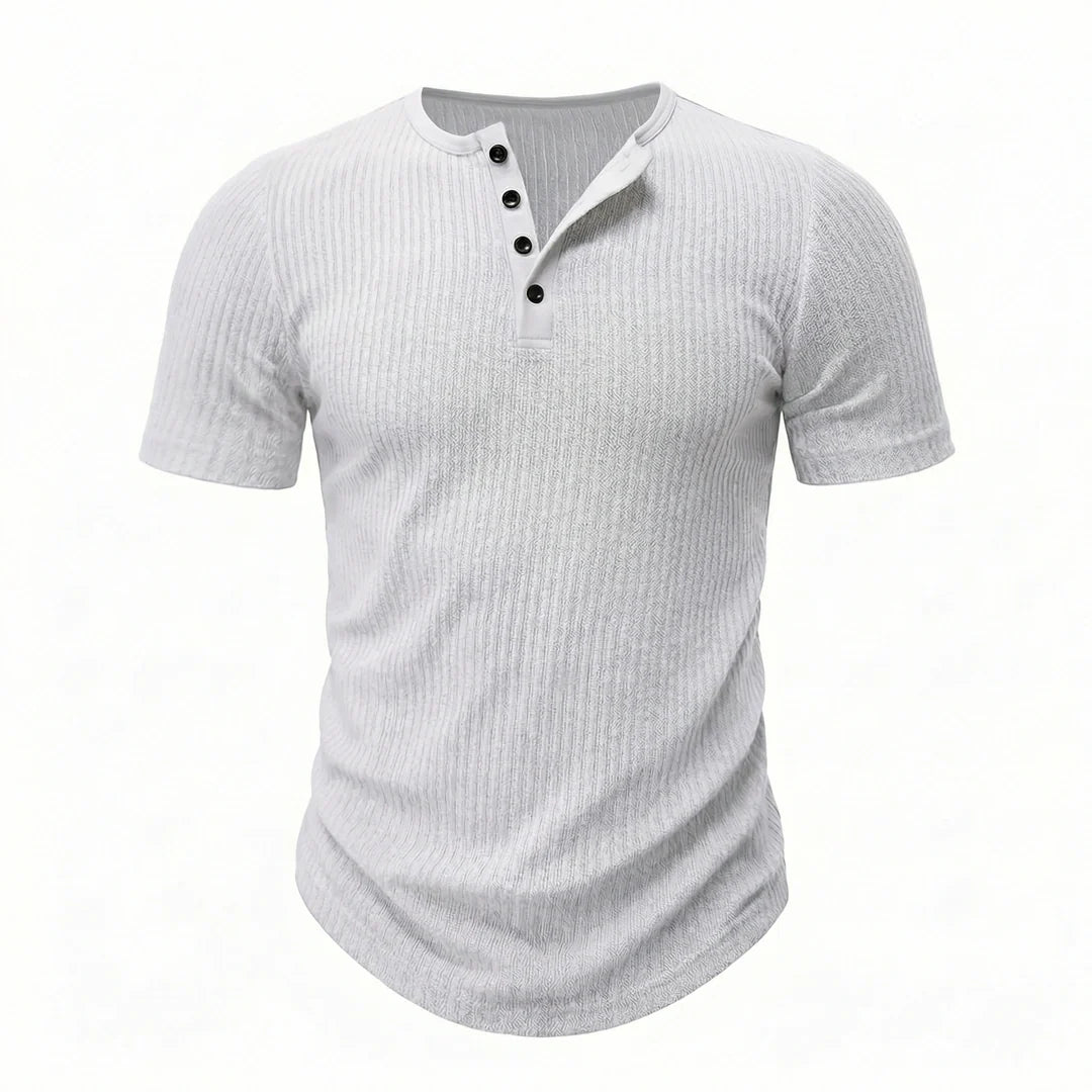 Kyle - Men's Ultra Comfortable Henley Shirt