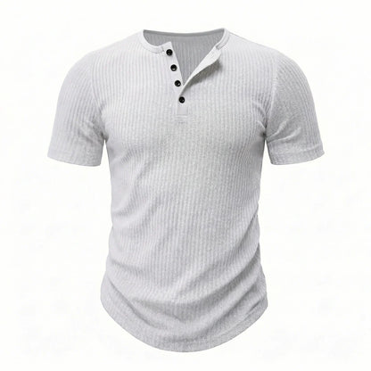 Kyle - Men's Ultra Comfortable Henley Shirt