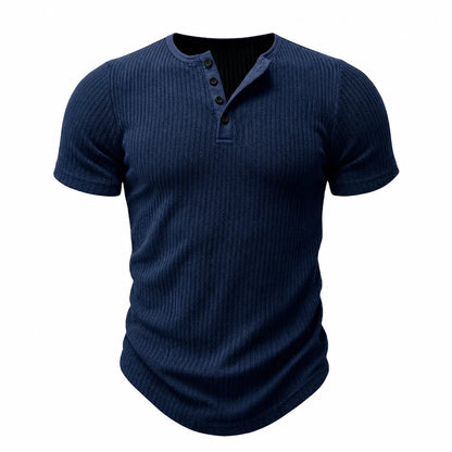 Kyle - Men's Ultra Comfortable Henley Shirt